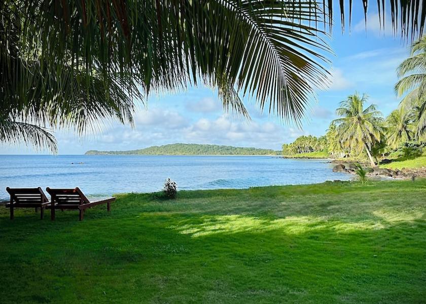 South Caribbean Coast Corn Islands Front of property