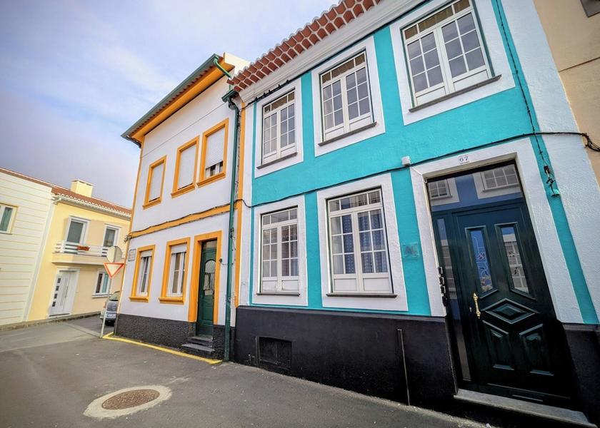 Azores Angra do Heroismo Front of property