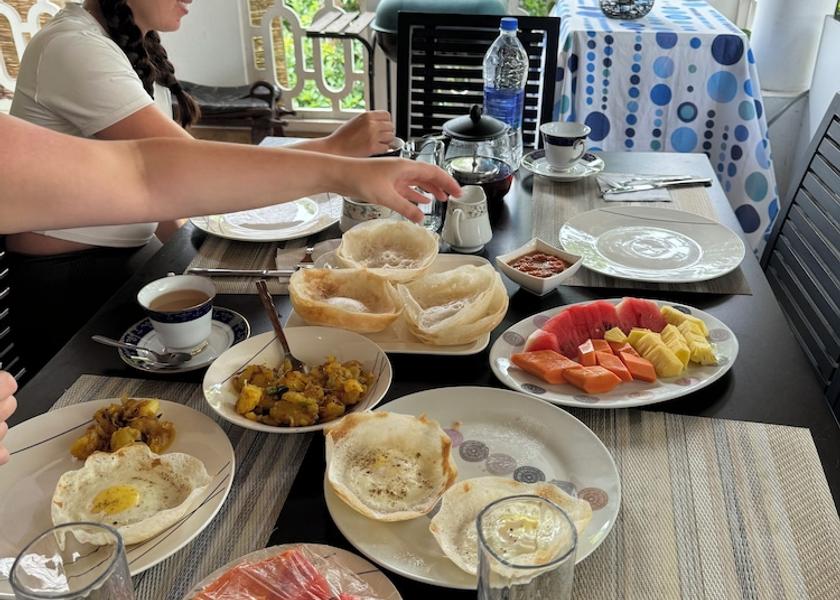 Central Province Kandy Breakfast meal