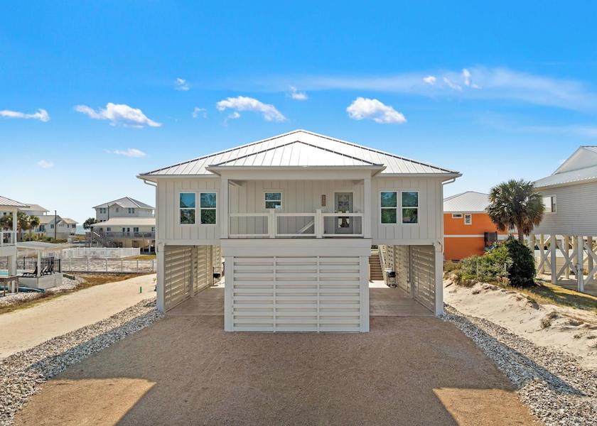 Florida St. George Island Front of property