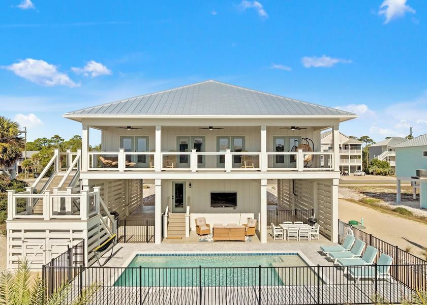 Florida St. George Island Terrace/patio