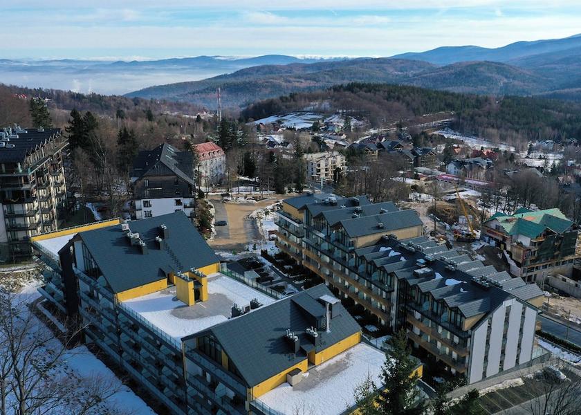 Lower Silesian Voivodeship Szklarska Poreba Aerial view