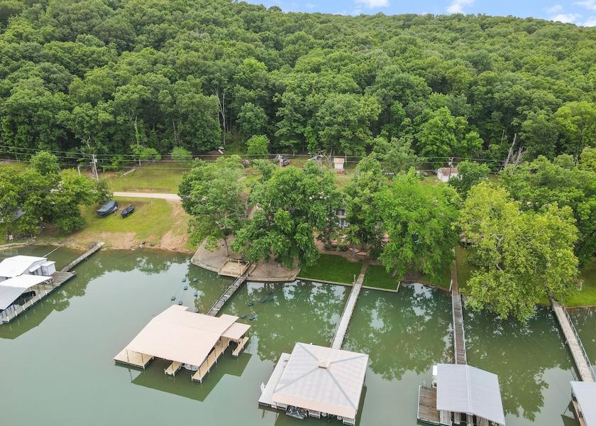 Missouri Sunrise Beach Aerial view
