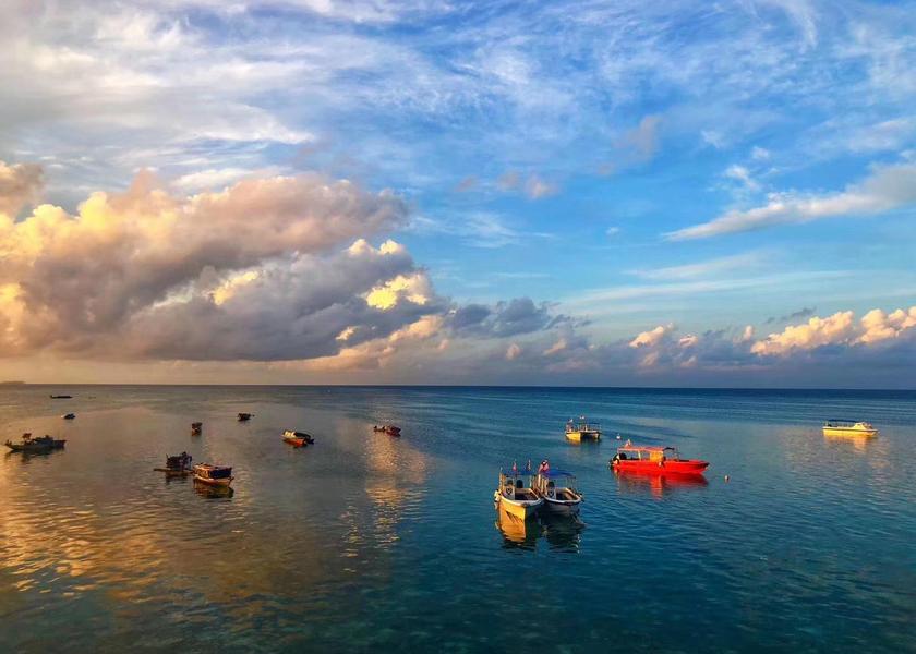 Sabah Mabul Island View