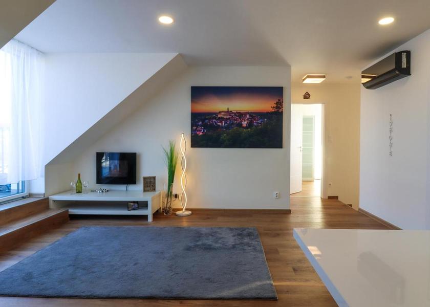 South Moravian Region Mikulov Shared lounge/TV area