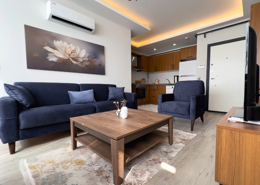 Mersin Province Mezitli Separate living room