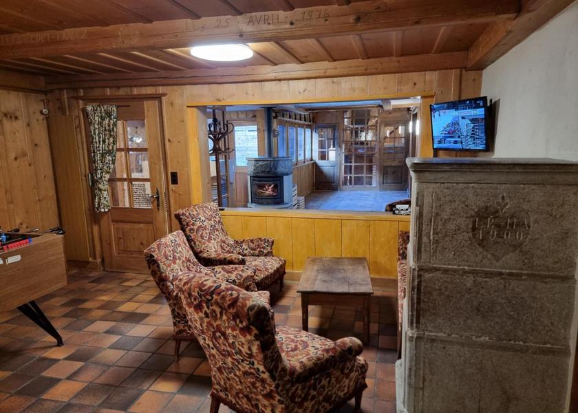 Valais Orsieres Shared lounge/TV area