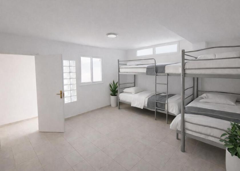 Canary Islands Granadilla de Abona Bed in 8-Bed Mixed Dormitory Room