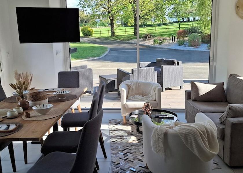 Normandy Le Val-Saint-Pere Living area