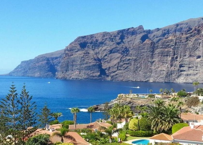 Canary Islands Santiago del Teide Surrounding environment