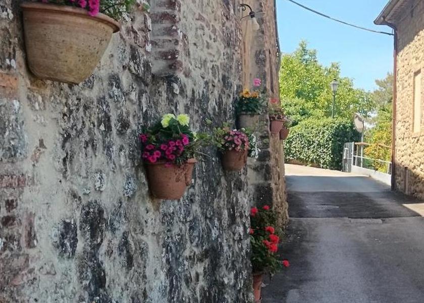 Tuscany Castelnuovo di Val di Cecina View