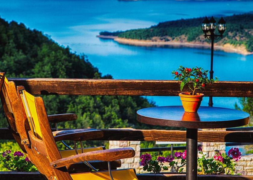 Thessaly Lake Plastiras Balcony/terrace