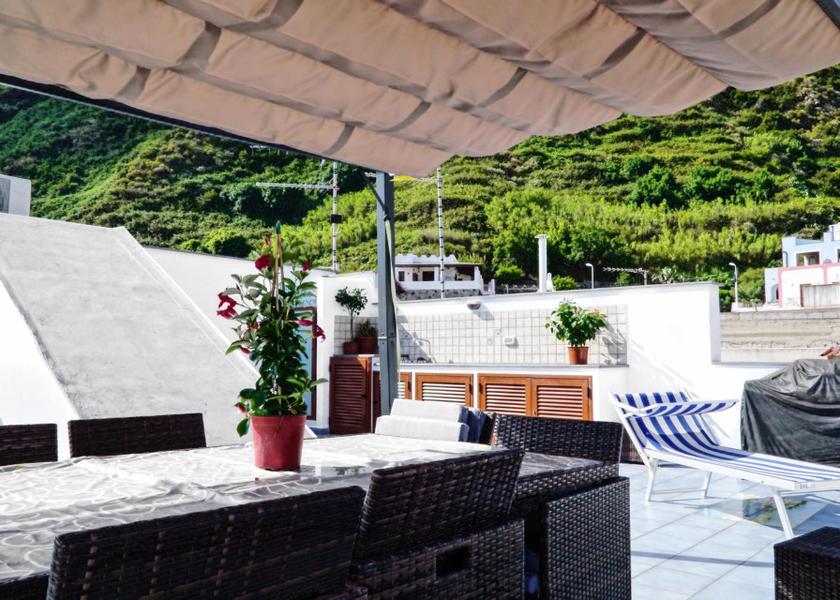 Sicily Lipari Balcony/terrace