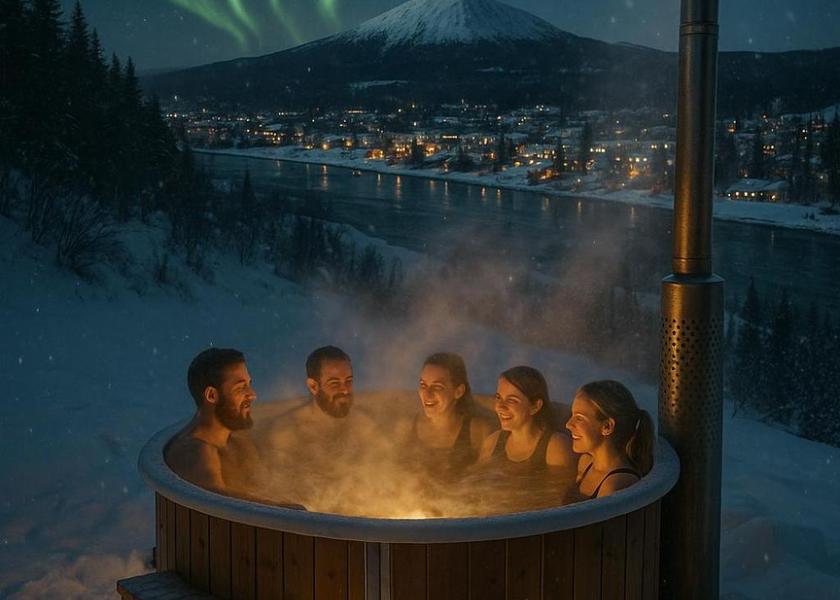 Yukon Whitehorse Hot tub