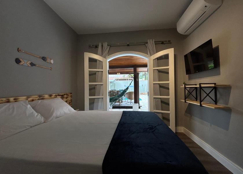 São Paulo State Bertioga Double Room with Private Bathroom