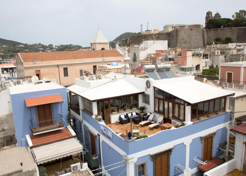 Sicily Lipari Exterior view
