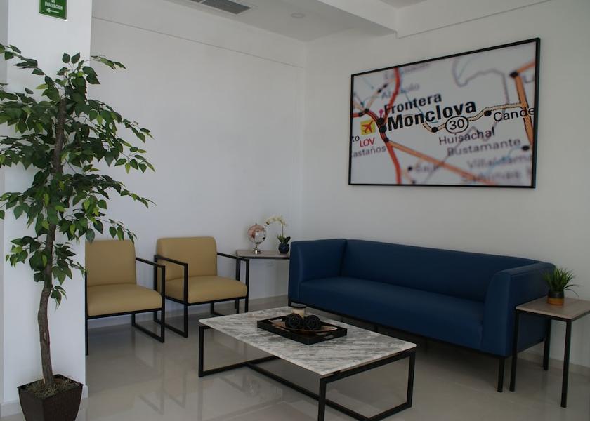 Coahuila Frontera Lobby sitting area