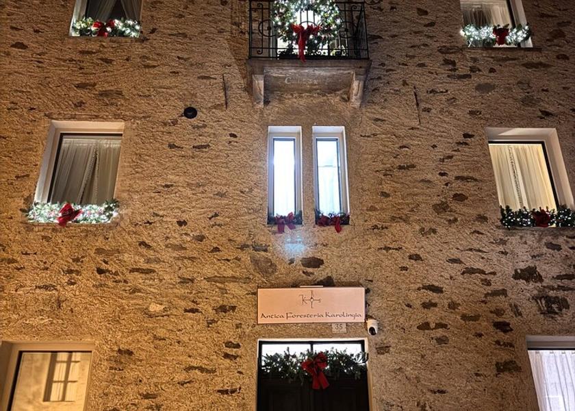 Lombardy Ponte di Legno Front of property - evening/night