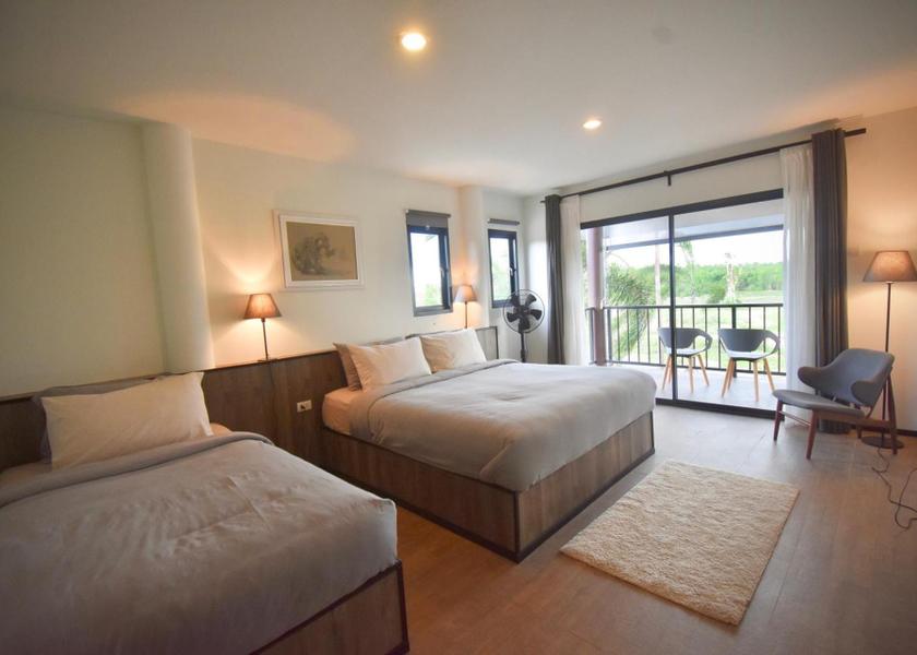Phetchaburi Province Tha Yang Deluxe Double or Twin Room with Mountain View