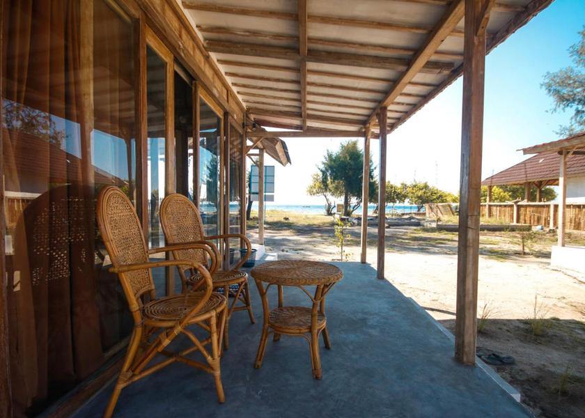 West Nusa Tenggara Gili Meno Balcony/terrace