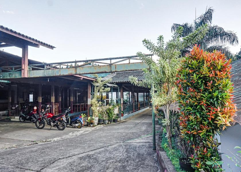 West Java Cisarua Parking lot