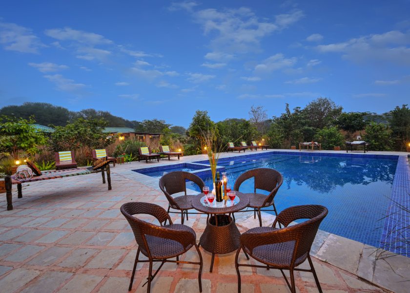Rajasthan Sawai Madhopur Hotel View