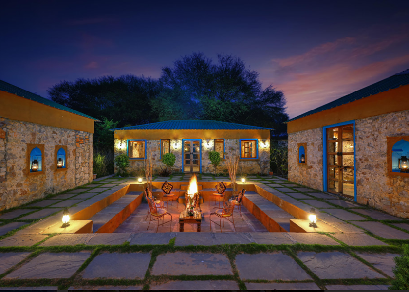 Rajasthan Sawai Madhopur Hotel View