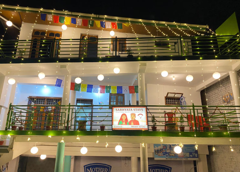 Himachal Pradesh Bir Hotel View