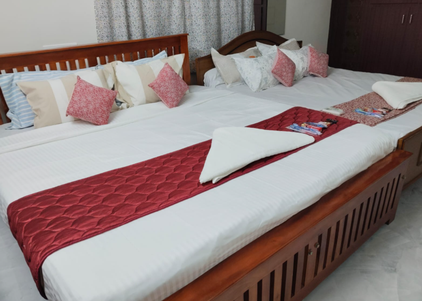 Tamil Nadu Trichy Family Room with King Bed