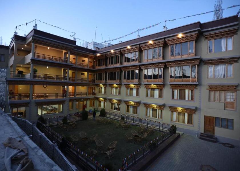 Ladakh Leh Hotel View