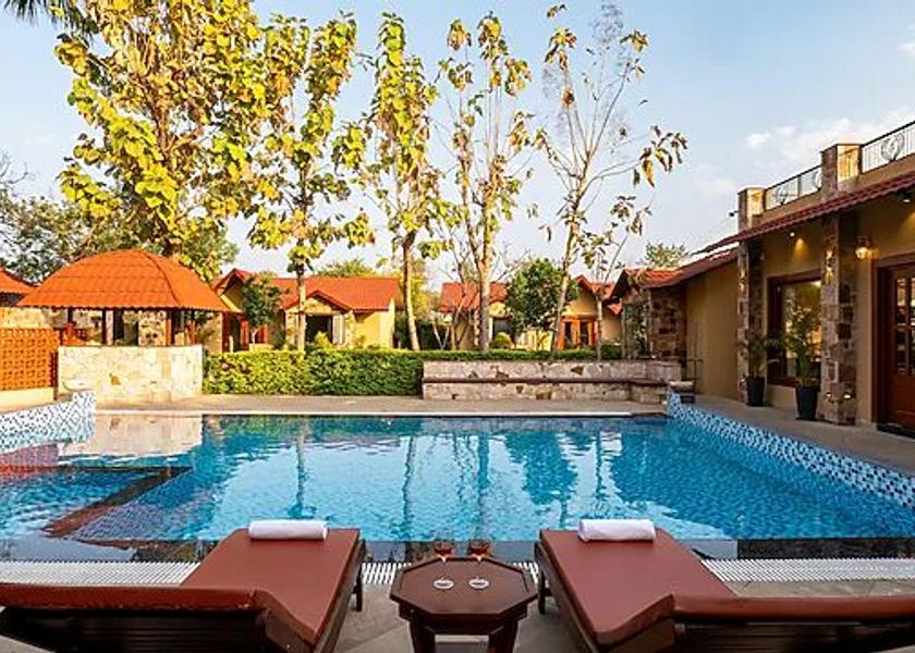 Rajasthan Ranthambhore Fort Hotel Exterior
