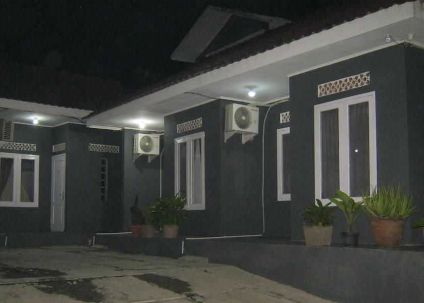 West Java Megamendung Front of property - evening/night
