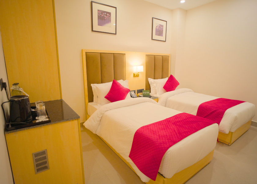 Uttar Pradesh Vrindavan Superior Twin Bed Room