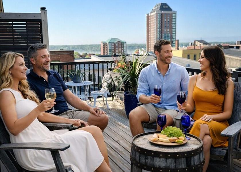 Ontario Brockville Sundeck