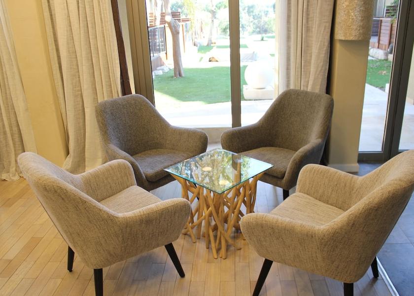 Northern Mevoot HaHermon Lobby sitting area