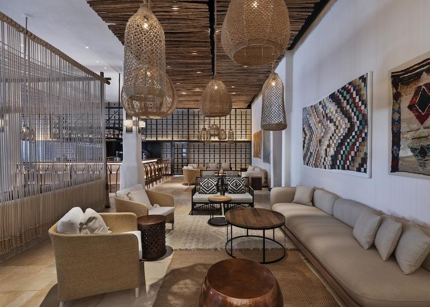 Southern Ramat Negev Lobby sitting area