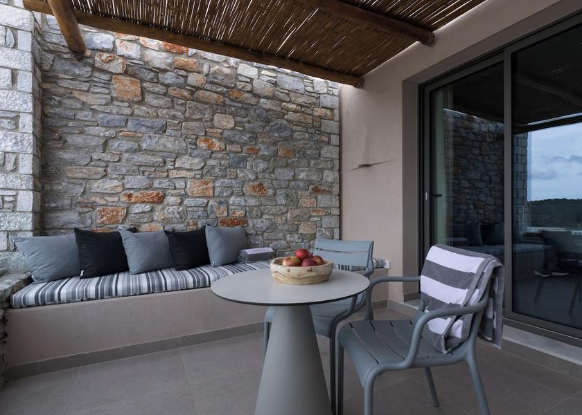 Central Greece Kymi-Aliveri Terrace/patio