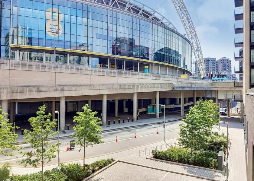 England Wembley Front of property