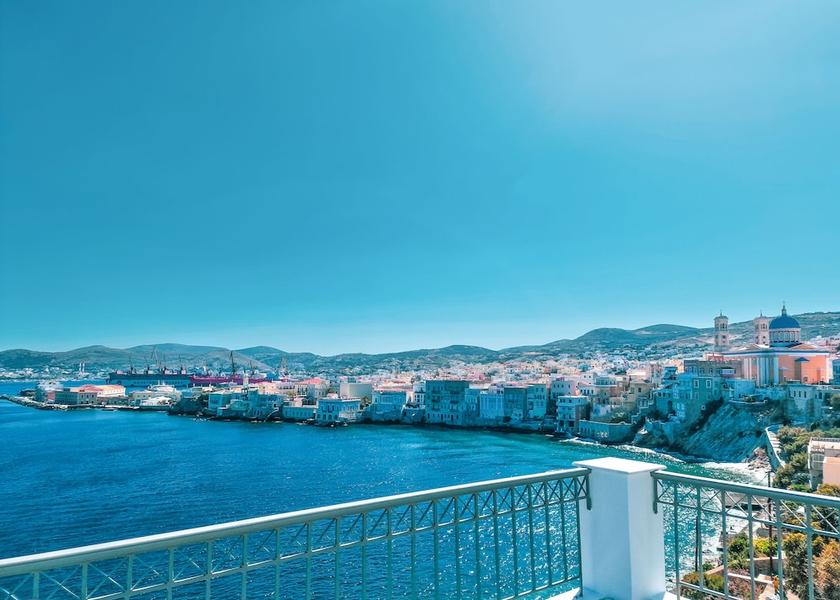 South Aegean Syros Balcony view