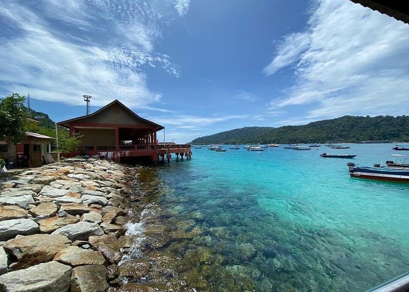 Terengganu Pulau Perhentian Kecil Front of property