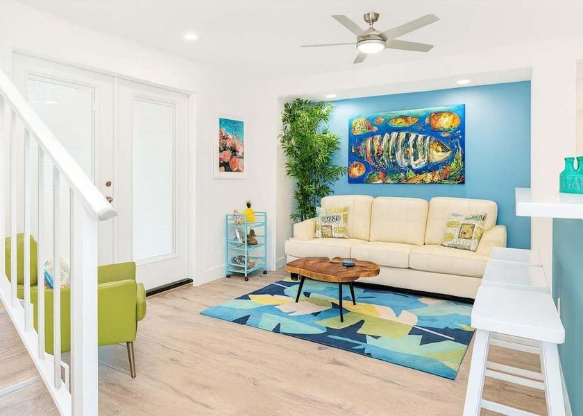 Texas South Padre Island Living area