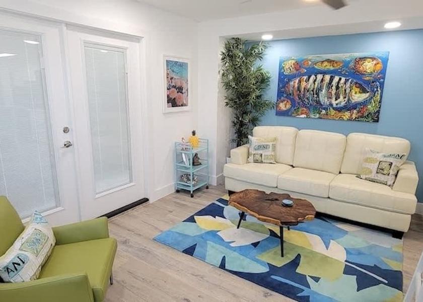 Texas South Padre Island Living area