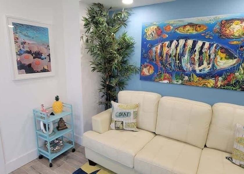 Texas South Padre Island Living area