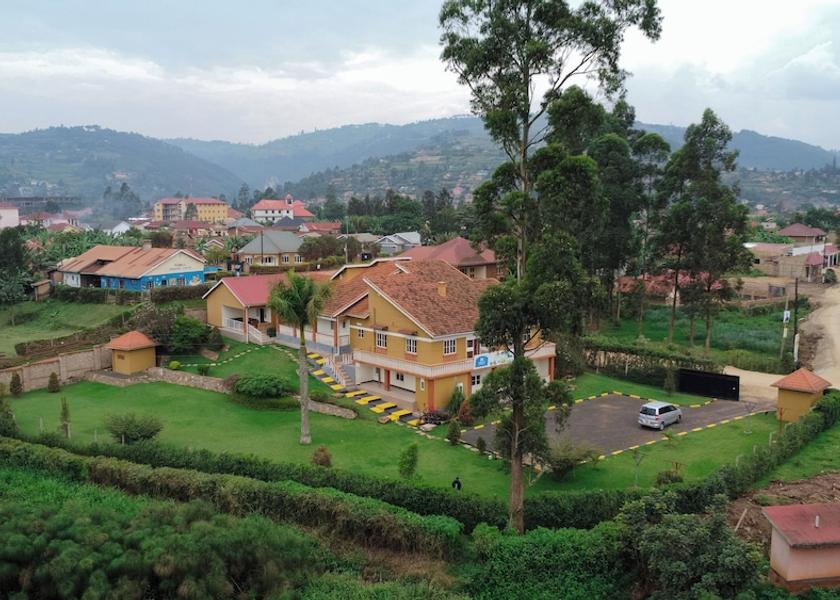 Western Region Kabale Aerial view
