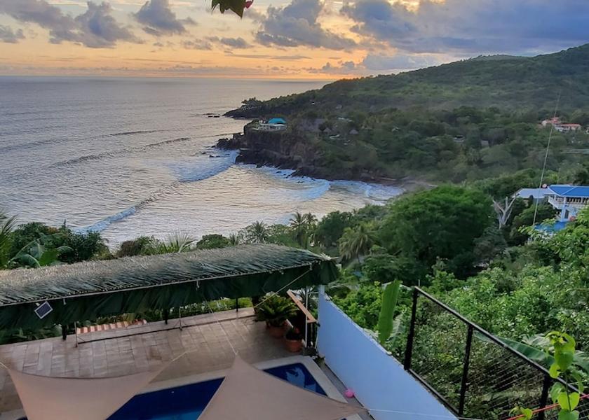 La Libertad Department Tamanique View from property
