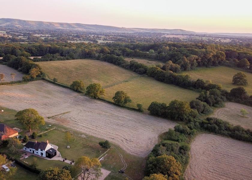 England Hassocks Aerial view
