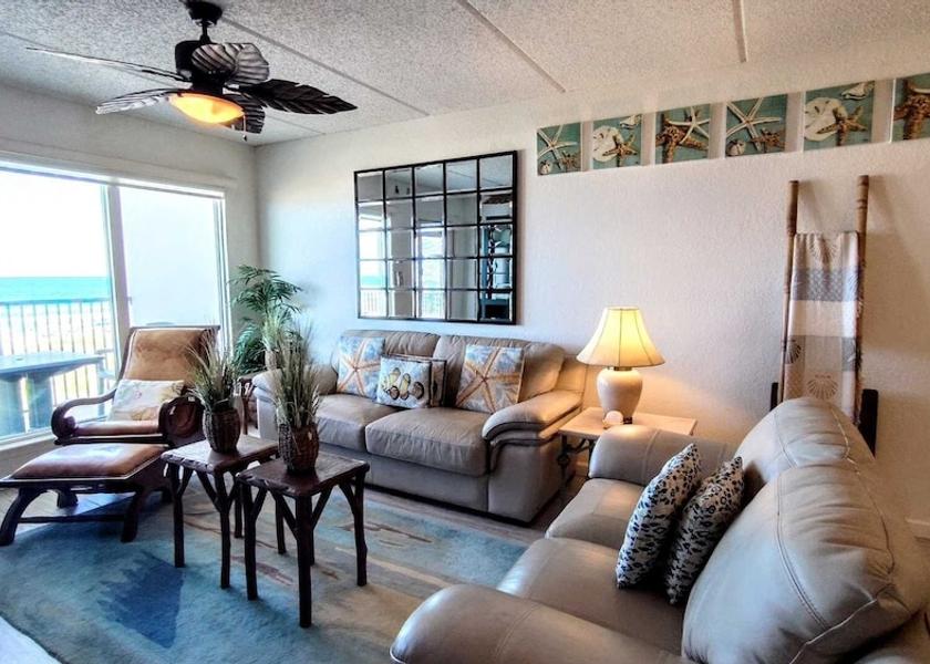 Texas South Padre Island Living area