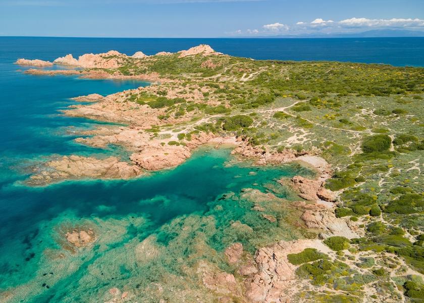Sardinia Trinità d'Agultu e Vignola Beach