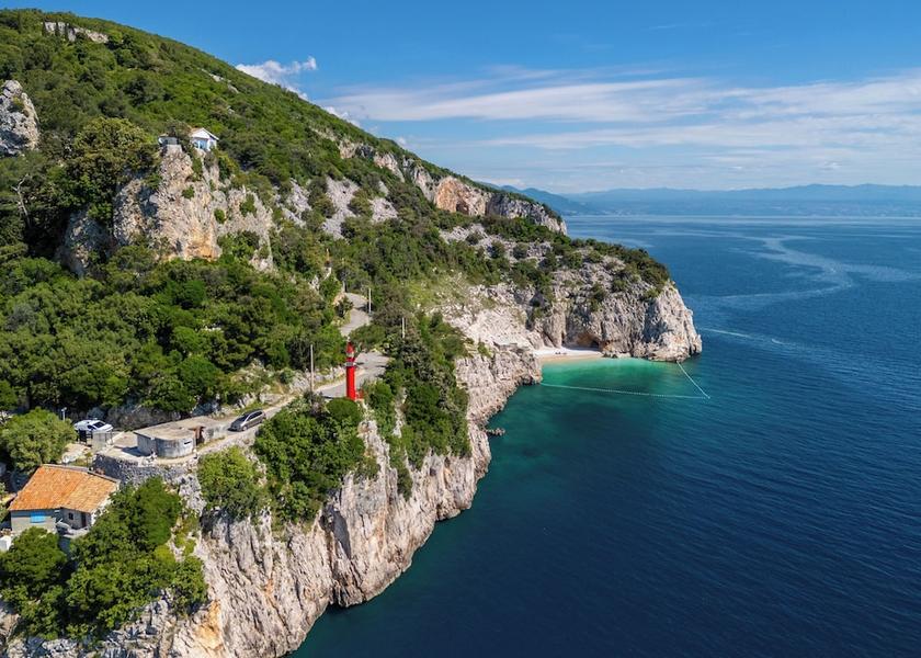 Primorje-Gorski Kotar Moscenicka Draga Beach