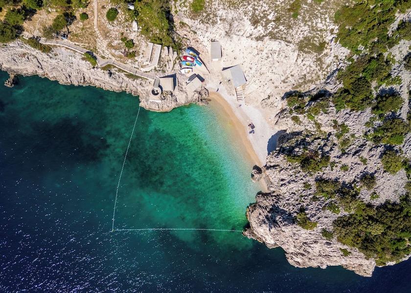 Primorje-Gorski Kotar Moscenicka Draga Beach